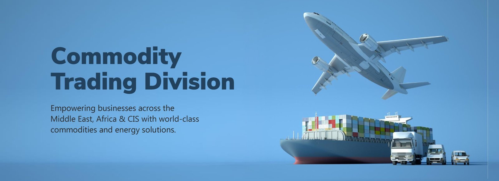 Commodity Trading Business Banner